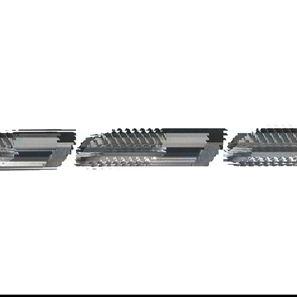 Spiral Point Tap: M12x1.75 Metric Coarse, 3 Flutes, Plug, 6H Class of Fit, High Speed Steel, Bright Finish